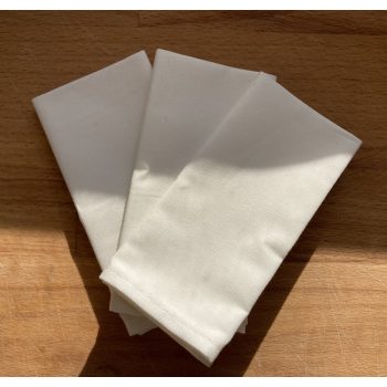 Owaster textil zsebkendő szett - fehér (3 db/szett)