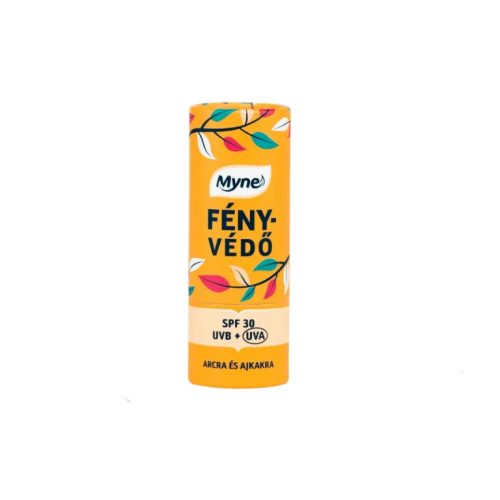 Myne fényvédő arckrém és ajakápoló stift málnamagolajjal - SPF30 - 30 g