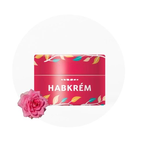 Myne Habkrém Argánolajjal - Pálmarózsa - 100 ml