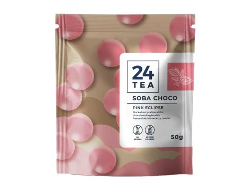 24 Tea Soba Choco epres fehércsokis drazsé - Pink Eclipse