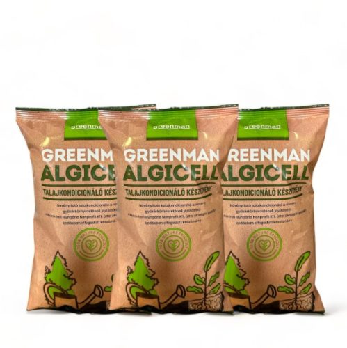 Greenman AlgiCell talajkondícionáló készítmény - 3x400 g