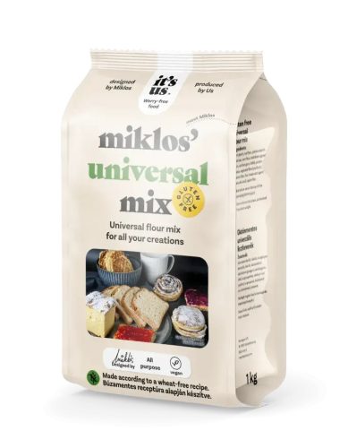 it's us Miklos' universal mix - gluténmentes lisztkeverék, 1 kg