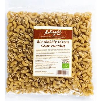 Naturgold Bio tönköly száraztészta - szarvacska - 250 g