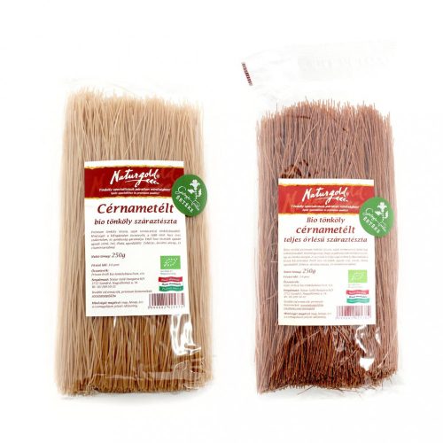 Naturgold Bio tönköly száraztészta - cérnametélt - fehér - 250 g
