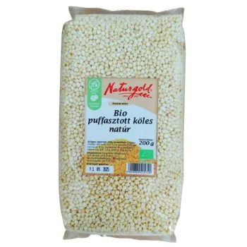 Naturgold Bio puffasztott köles - natúr, 200 g