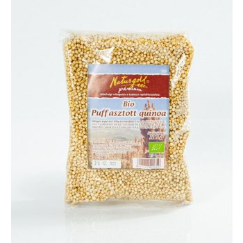 Naturgold Bio puffasztott quinoa - natúr, 100 g