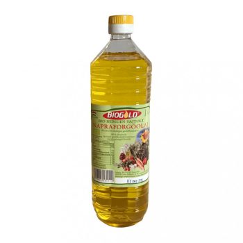 BIOGOLD Bio napraforgó étolaj, hidegen sajtolt - 1 liter