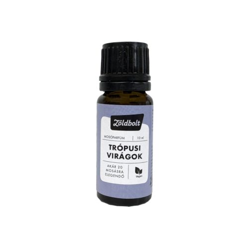 Zöldbolt mosóparfüm - trópusi virágok - 10 ml (kb. 20 mosás)