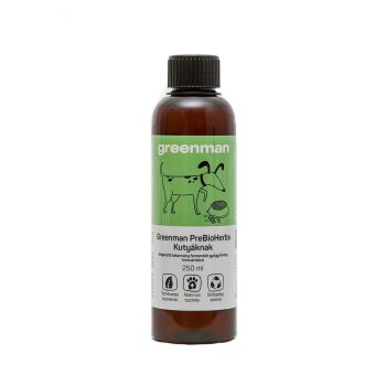   Greenman PreBioHerbs táplálékkiegészítő kutyáknak - 250 ml