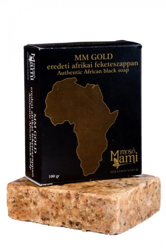 MM Gold Natur Afrikai fekete szappan - 100 g