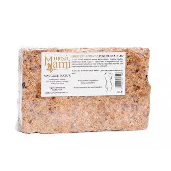 MM Gold Natur Afrikai fekete szappan - 500 g