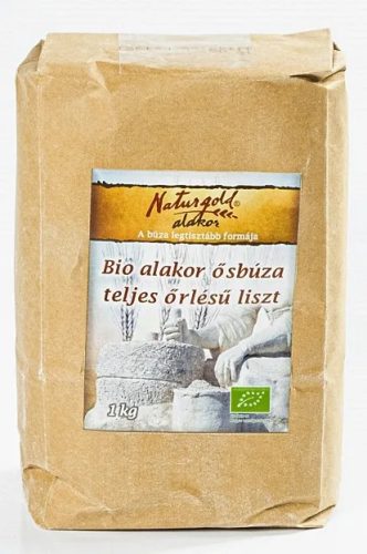 Naturgold Bio alakor ősbúza teljes kiőrlésű liszt - 1 kg
