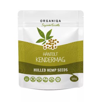 Organiqa Bio hántolt kendermag - 125 g