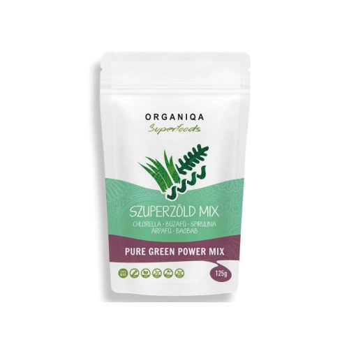 Organiqa Bio Szuperzöld mix - 125 g