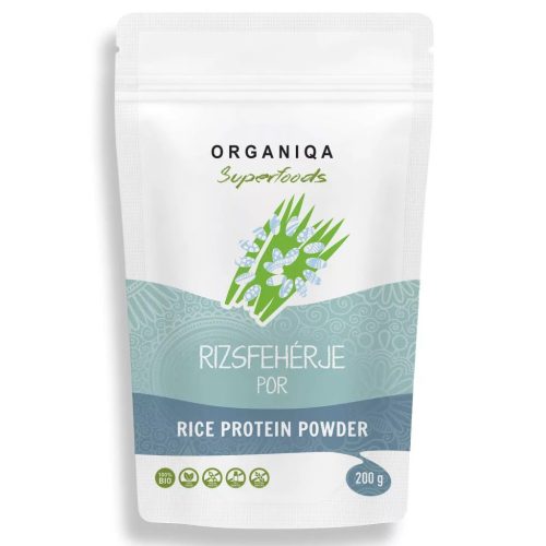 Organiqa Bio rizsfehérje (80% fehérje) - 200 g