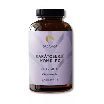 Organiqa Barátcserje komplex kapszula - 60 db