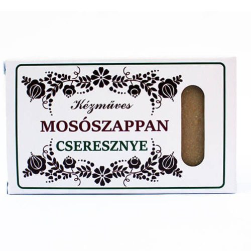 Kézműves Háziszappan Mosószappan - Cseresznyevirág illat, 130 g