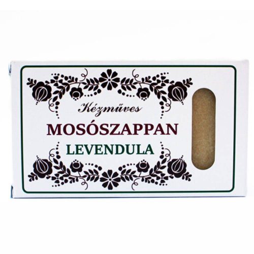 Kézműves Háziszappan Mosószappan - Levendula illat, 130 g