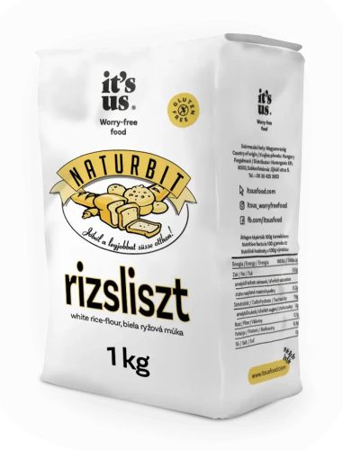 it's us Naturbit rizsliszt (gluténmentes) - 1 kg