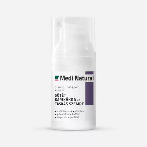 MediNatural Szemkörnyékápoló szérum sötét karikákra és táskás szemre - 30 ml