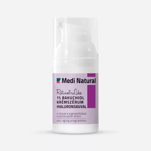 MediNatural Retinol-Like | 1% Bakuchiol krémszérum hialuronsavval - 30 ml