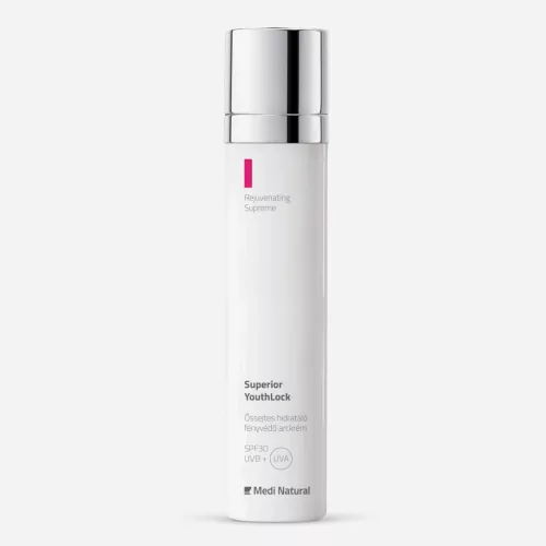 MediNatural Superior YouthLock Őssejtes hidratáló fényvédő arckrém SPF30  - 50 ml