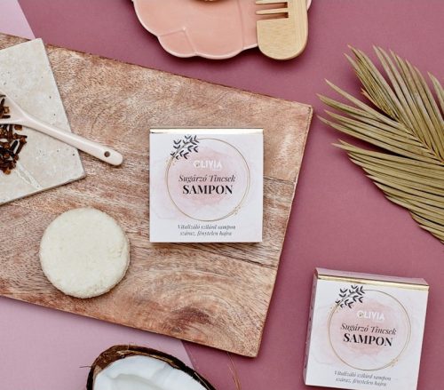 Olivia szilárd sampon - Sugárzó tincsek - 60 g
