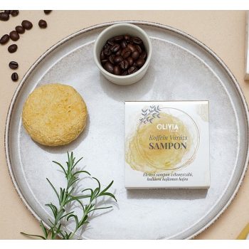 Olivia szilárd sampon - Koffein varázs - 60 g