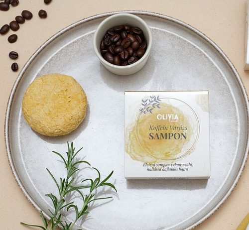 Olivia szilárd sampon - Koffein varázs - 60 g