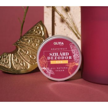 Olivia szilárd dezodor - grapefruit, szenzitív - 35 ml