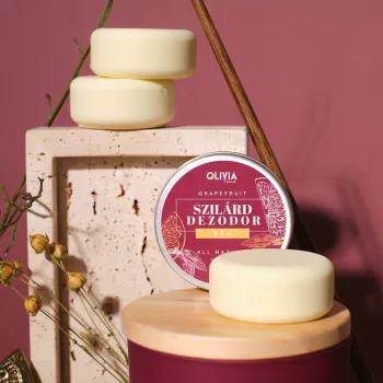 Olivia szilárd dezodor - grapefruit, szenzitív - 35 ml