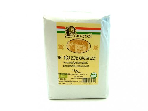 Pásztói Bio búza teljes kiőrlésű liszt (BL 200) - 1 kg