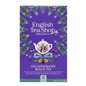   English Tea Shop Koffeinmentes Breakfast fekete bio tea (20 filter)