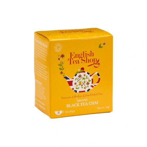 English Tea Shop Fekete Chai tea bio (8 filter)