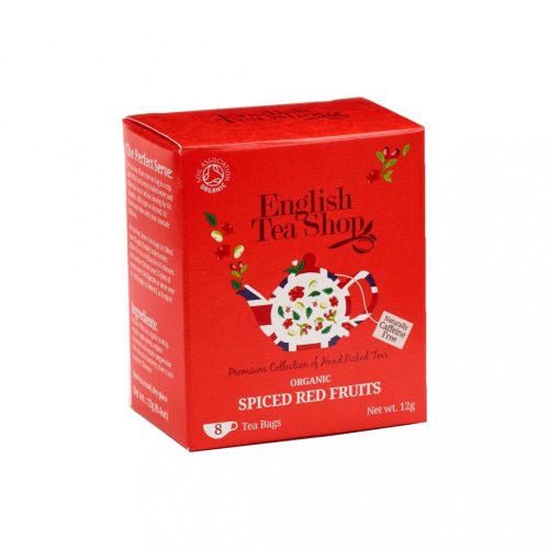 English Tea Shop Fűszeres pirosgyümölcs tea, bio (8 filter)
