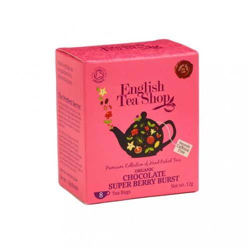 English Tea Shop Csokis szuperbogyó tea, bio (8 filter)