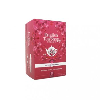   English Tea Shop Rooibos tea acai bogyóval és gránátalmával, bio (20 filter)