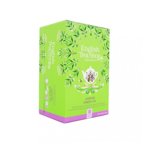 English Tea Shop Zöld tea - jázminnal, bio (20 filter)