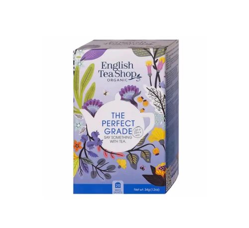 English Tea Shop The Perfect Grade - A tökéletes osztályzat - bio teaválogatás (20 filter)