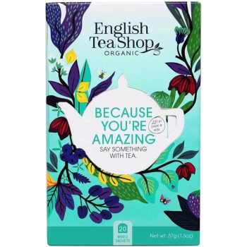   English Tea Shop Because You are Amazing - Mert fantasztikus vagy - bio teaválogatás (20 filter)