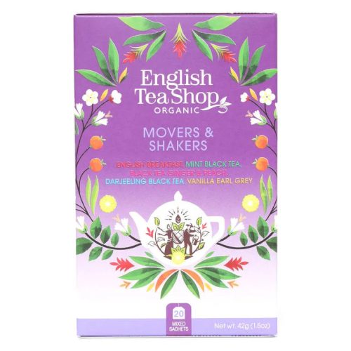 English Tea Shop Movers & Shakers - Örökmozgóknak - bio teaválogatás (20 filter)