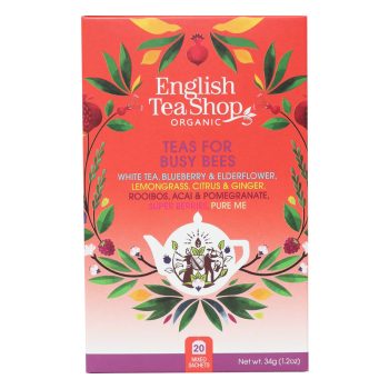   English Tea Shop Teas for Busy Bees - Dolgos Hétköznapok - bio teaválogatás (20 filter)