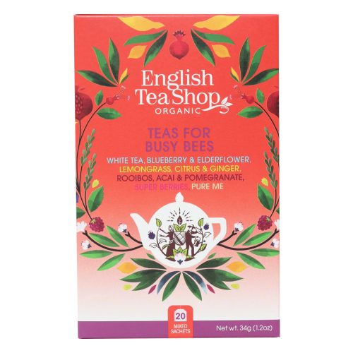 English Tea Shop Teas for Busy Bees - Dolgos Hétköznapok - bio teaválogatás (20 filter)