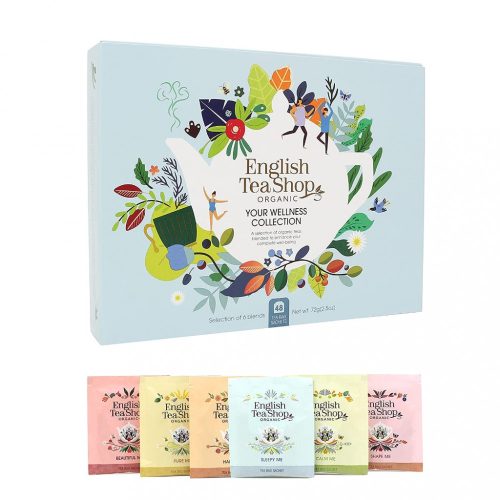 English Tea Shop Papírdobozos Wellness teaválogatás - bio (48 filter)