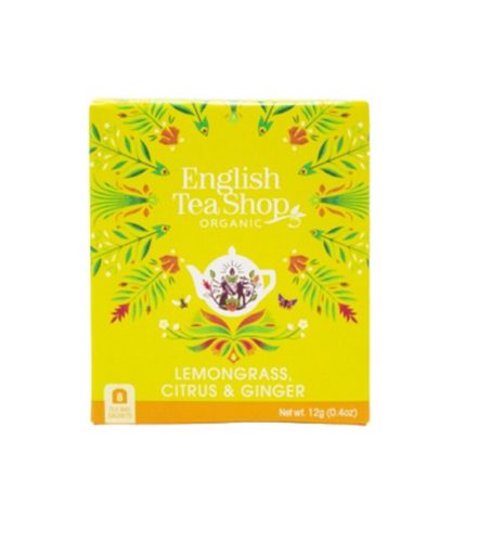 English Tea Shop Citromfű Gyömbér Citrus bio tea (8 filter)