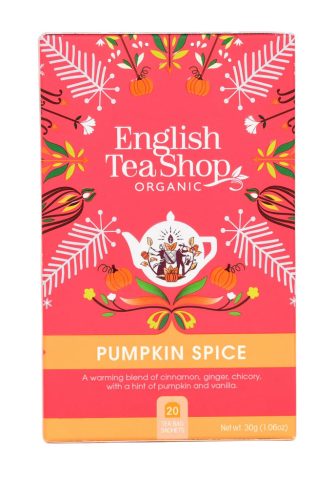 English Tea Shop Pumpkin Spice - Sütőtökös bio tea (20 filter)