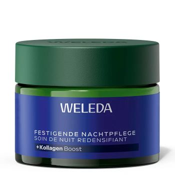   Weleda 50+ Öregedésgátló éjszakai arckrém kék enciánnal és havasi gyopárral - 40 ml