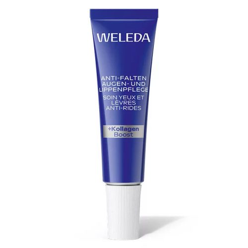 Weleda 50+ Öregedésgátló szem- és ajakkörnyék- ápoló kék enciánnal és havasi gyopárral - 10 ml