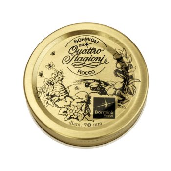   Quattro Stagioni befőttes üveghez tető - 70 mm (250 ml, 500 ml) - 2 db