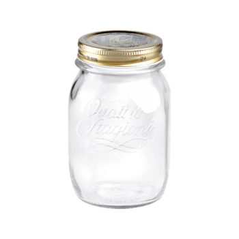 Quattro Stagioni befőttes üveg, csavaros tetővel - 500 ml